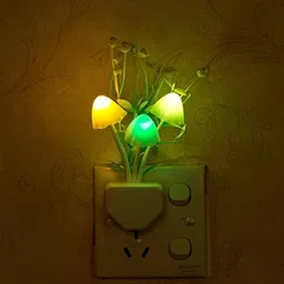veloura Mushroom Night Light Sensor LED Lamp Bed Sleep Light Romantic Home Decor US Plug Night Lamp-picture-41