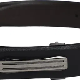 cantabil Men Formal Black Genuine Leather Reversible Belt-picture-14
