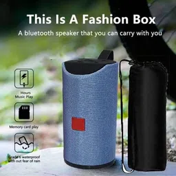 POZUB Best Buy Ultra DJ Sound Blast Speaker Portable Best Bluetooth Speaker tg 113 with Super deep Bass Wireless Rechargeable dj Sound Bluetooth Speaker Support TF/USB/Pen Drive/AUX 10 W Bluetooth Soundbar image 2