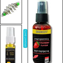 brighht Berry Burst Fish Attractant Spray Pineapple Flavor Spray Scent Fish Bait image 2