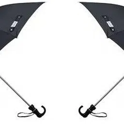 rajani PREMIUM REGULAR BLACK MANUAL OPEN AND CLOSE UMBRELLA FOR MEN , WOMEN AND KIDS Umbrella-picture-16