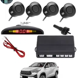 autofetch Universal 4 Black Reverse Parking Sensor-AF25A458 Universal 4 Black Reverse Parking Sensor-AF25A458 Parking Sensor image 1