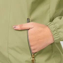 MiNTER Solid Women Wind Cheater image 4