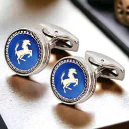 Lucky Jewellery Brass Cufflink Set-picture-15