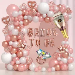 rozi decoration Bride To Be Party Decorations Combo Kit-picture-17