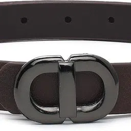crusset Women Casual Brown Synthetic Reversible Belt-picture-37