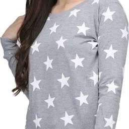 leotude Women Full Sleeve Printed Sweatshirt image 4