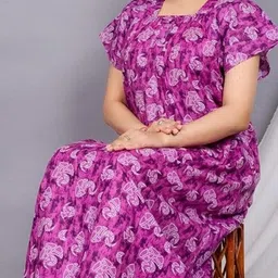 saviaara Women Nighty image 1