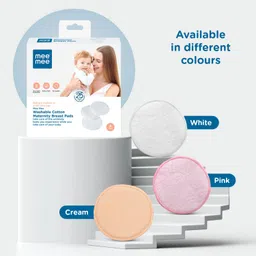 meemee Nursing Cotton Maternity 5 Nursing Breast Pad image 5