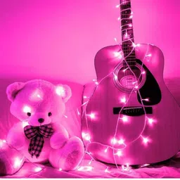 kadio 1 LEDs 12 m Pink Steady String Rice Lights image 4