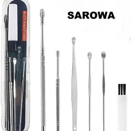 sarowa Beauty 6 Ear Wax Cleaning Tool Earwax Pick Cleaner aet-picture-20