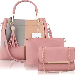 tcrazy Women Pink Shoulder Bag-picture-17