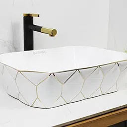 BASSINO Art Wash Basin Countertop,Tabletop Ceramic Bathroom Sink/Basin BTT-1313 Table Top Basin-picture-16
