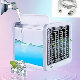 KRITAM Cooler for Room Cooling Mini AC Portable Mini Fan Artic Coole AiR CoOlEr PoRtAbLe AiR CoNdItIoNeRs FoR HoMe OfFiCe ArTiC MiNi CoOlEr USB Air Cooler-picture-18