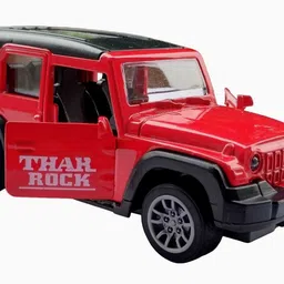 THAR ROXX DIECAST METAL CAR TOY WITH PULLBACK FUNCTION, LIGHTS & SOUND FOR KIDS-image-18
