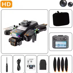 confiavel JS39 Pro Drone with Intelligent Obstacle Avoidance Dual Camera 90 Degrees Lens Drone image 4