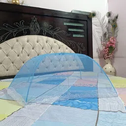 chiku cherry HDPE - High Density Poly Ethylene Infants Washable Baby Folding Umbrella Mosquito Net Mosquito Net-picture-14