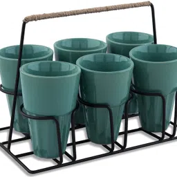 homesake (Pack of 6) IH0B335 Glass Set Water/Juice Glass image 2