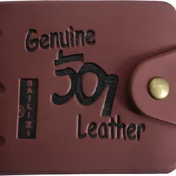 superfashion Men Casual Brown Artificial Leather Wallet-picture-19