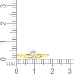 avsar Pradnya 18kt Diamond Yellow Gold ring image 5