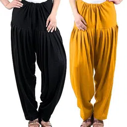 srisaras Velvet Solid Patiala-picture-14