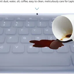 HRKE Universal Silicone Protector for 15.6-inch (Pack Of 1) Laptop Keyboard Skin image 4