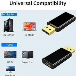ALRITO 4K Display Port to HDMI Adapter Converter DP to HDMI Uni-Directional Adapter Gaming Adapter image 2