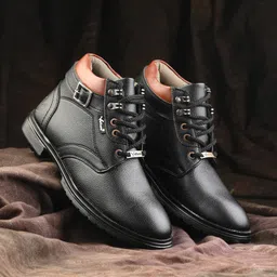 Vellinto PREDATOR Men's Casual Outdoor Synthetic Leather Boots For Men-picture-38