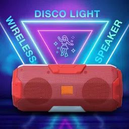 VIJYONICS A006 Bluetooth Speaker 10 W Bluetooth Gaming Speaker (Red, Stereo Channel) with Siri Assistant Smart Speaker image 3