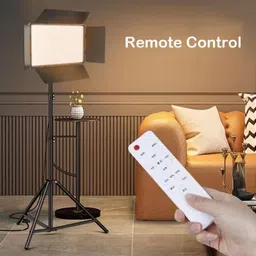 FKU 10"U800 LED Panal Light Photo Studio Lamp with Adjustable Tripod Remote for DSLR 4000 lx Camera LED Light-picture-27