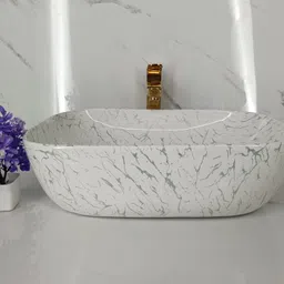 lofina Premium Ceramic vessel Sink Which Gives Look To your Home Table Top Wash Basin JSD 1013(L45xW32.5xH12.5Cm) Very Stylish Bathroom Luxury Ceramic Wash Basin Table Top Basin-picture-17