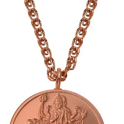 pray everyday Durga Mata Copper Pendant, Durga Mata Pre-energize Copper Pendant, Yantra Copper Pendant Set-picture-10