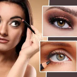 usbk Black Kajal Eyeliner Pencil Applies Smoothly & Evenly | image 5