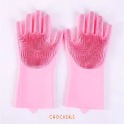 Reusable Pet Grooming Gloves for Daily Use Wet and Dry Glove-image-55