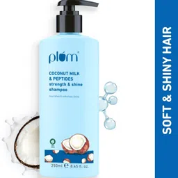plum Coconut Milk And Peptides Strength And Shine Shampoo image 1