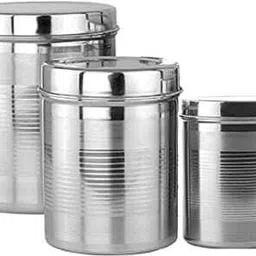 wektu Stainless Steel Tea Coffee & Sugar Container - 3 kg-picture-10
