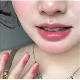 gabbu Glossy Pink Tinted Lip Stain Lip Stain (6 ml) STARWBERRY image 4