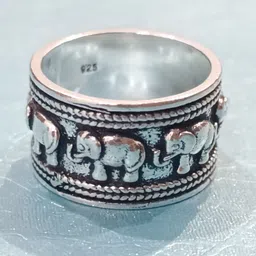 krishna jewels and handicrafts Sterling Silver Ring image 3