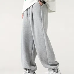 progeny Men Solid Grey Track Pants-picture-43