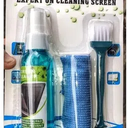 MDB Screen Cleaner with Micro Fiber Cloth and Brush 3 in 1 Cleaning Set for Computers, Laptops, Mobiles image 4