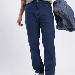 glitchez Men Regular Mid Rise Blue Jeans-picture-16