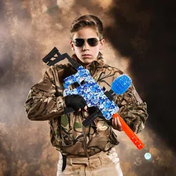 sabirat Fully Automatic Gel Blaster Gun, Gell Ball, Electric Gun, Long Range, Water Gun image 3