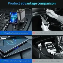 ziloty 4.8 W Qualcomm Certified Turbo Car Charger image 3