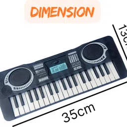 singharena 1 37 Keys Electronic Piano Keyboard 37 Tunes Musical Toy for Kids (Pack of 1) Analog Portable Keyboard image 2