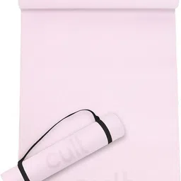 cult EVA Yoga Mat with carry strap with Anti-Slip Grip & Sweat-Absorbent Surface Pink 4 mm Yoga Mat-picture-33