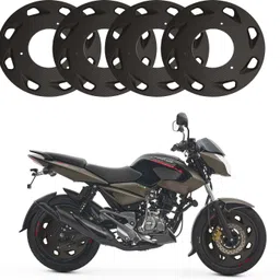 asryd 17 Inch 4 Pcs ABS Plastic PRO Disc Bike Wheel Cover For Bajaj Pulsar 125 Bike Fairing Kit-picture-12