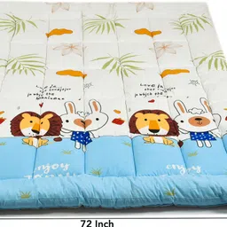 rrc King Size Elastic Strap Cotton Breathable, Stretchable, Waterproof Mattress Cover image 3