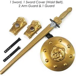 zwinko Plastic Mighty Sword Weapon Set Multicolour Bows & Arrows image 3