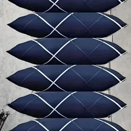 urmila creation Polyester Fibre Sleeping Pillow Pack of 6 Solid LUXURY image 1