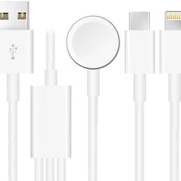 ZENIFY 3 in 1 Smart Watch Charger Magnetic Wireless Charging Cable Charging Pad-image-68